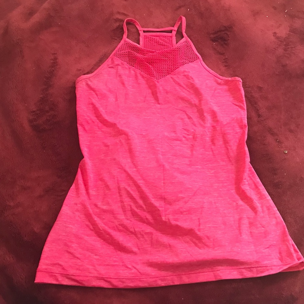 NWOT Lorna Jane Hot Pink RacerBack Tank S